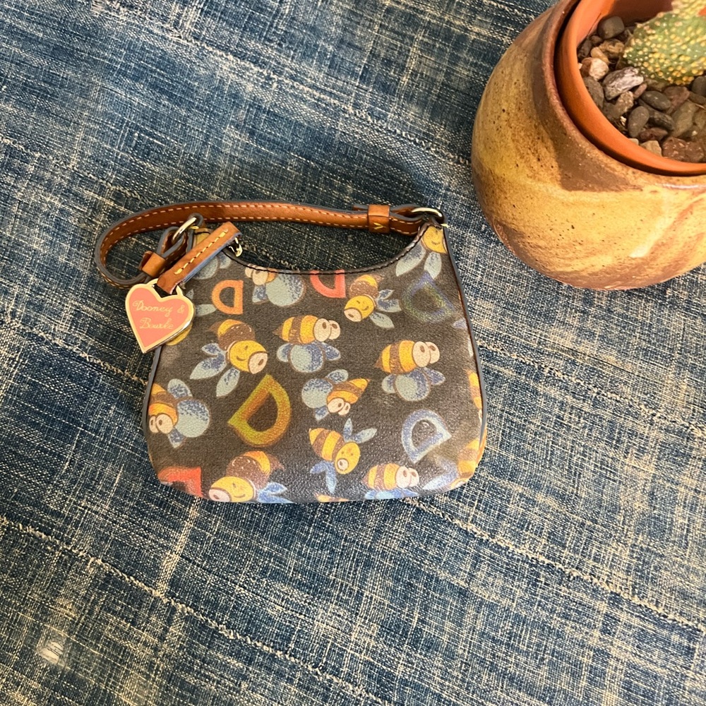 Dooney & Bourke Y2K Bee Print Micro Mini Shoulder Bag 🐝
